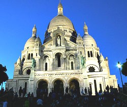 Sacre-Coeur Catholic Basilic or Sacred Heart Paris